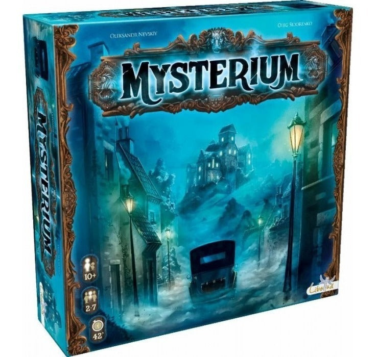 Mysterium Juego De Mesa Original Mansión Encantada Asmodee En Español Para 2 A 7 Jugadores Con Cartas E Ilustraciones Misteriosas