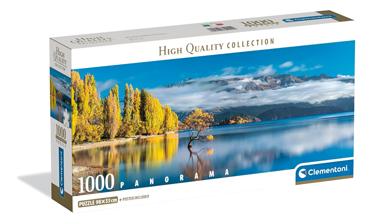 Rompecabezas Clementoni Arbol En Lago Wanaka Compact 1000 Pz
