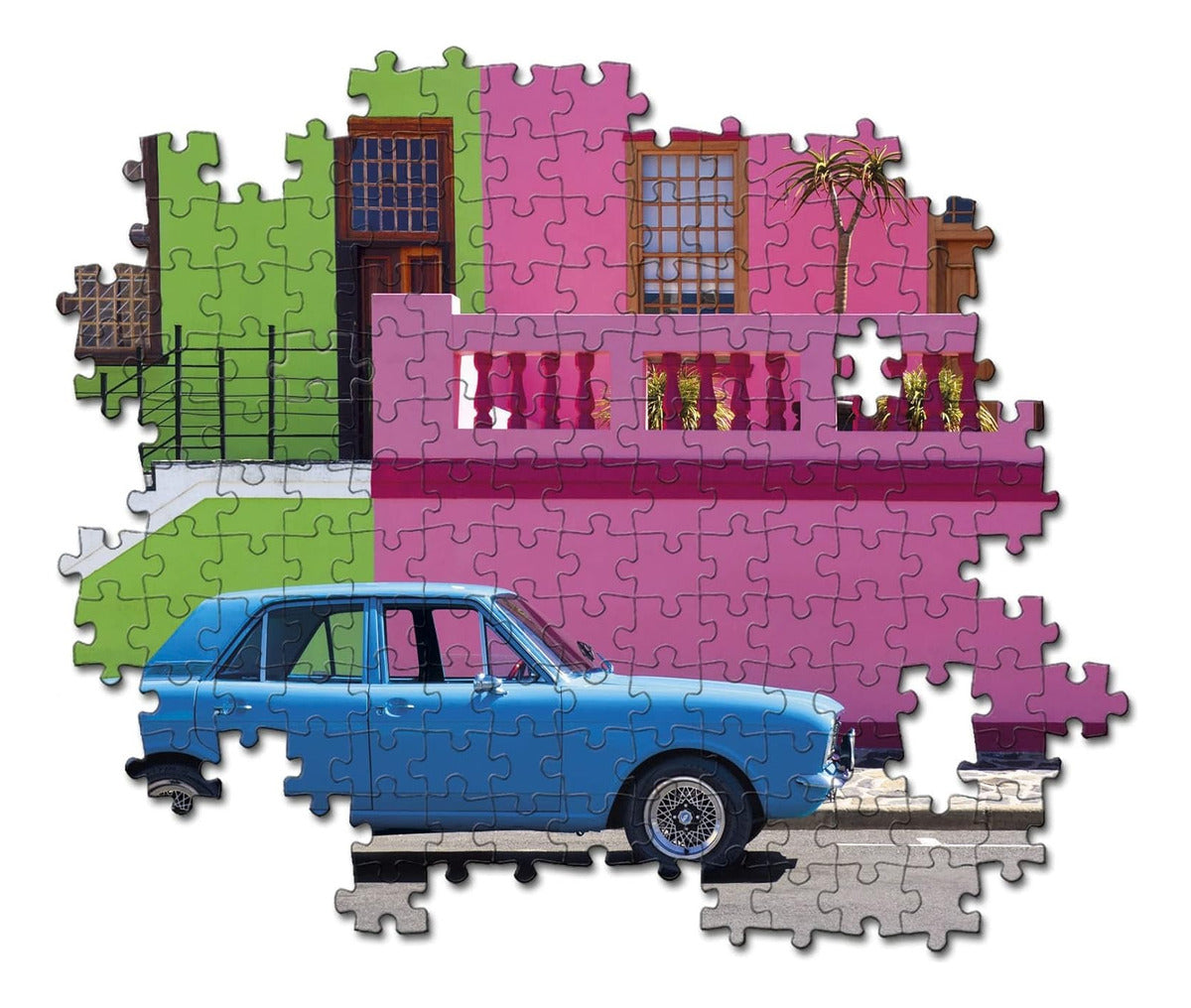 35076 Carro Azul Rompecabezas Clementoni 500 Piezas