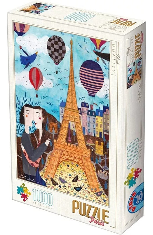 D-toys Andrea Kurti Paris Rompecabezas 1000 Piezas