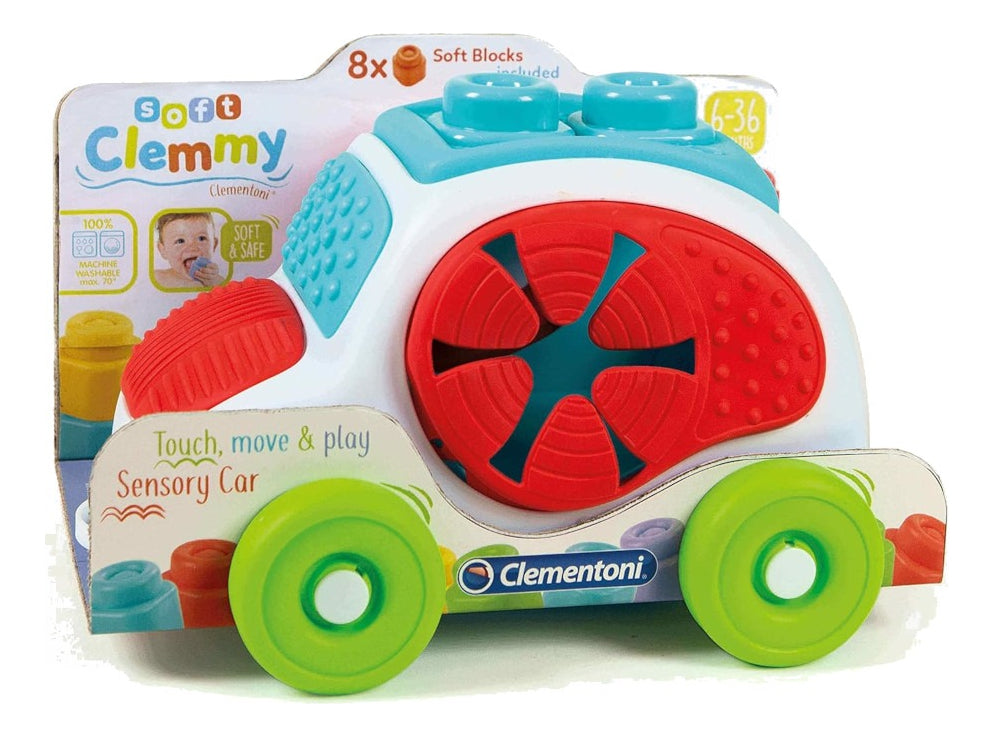 Soft Clemmy Vehículo Con Texturas Para Bebés