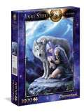 Protector Lobo Anne Stokes Rompecabezas 1000 Pz Clementoni