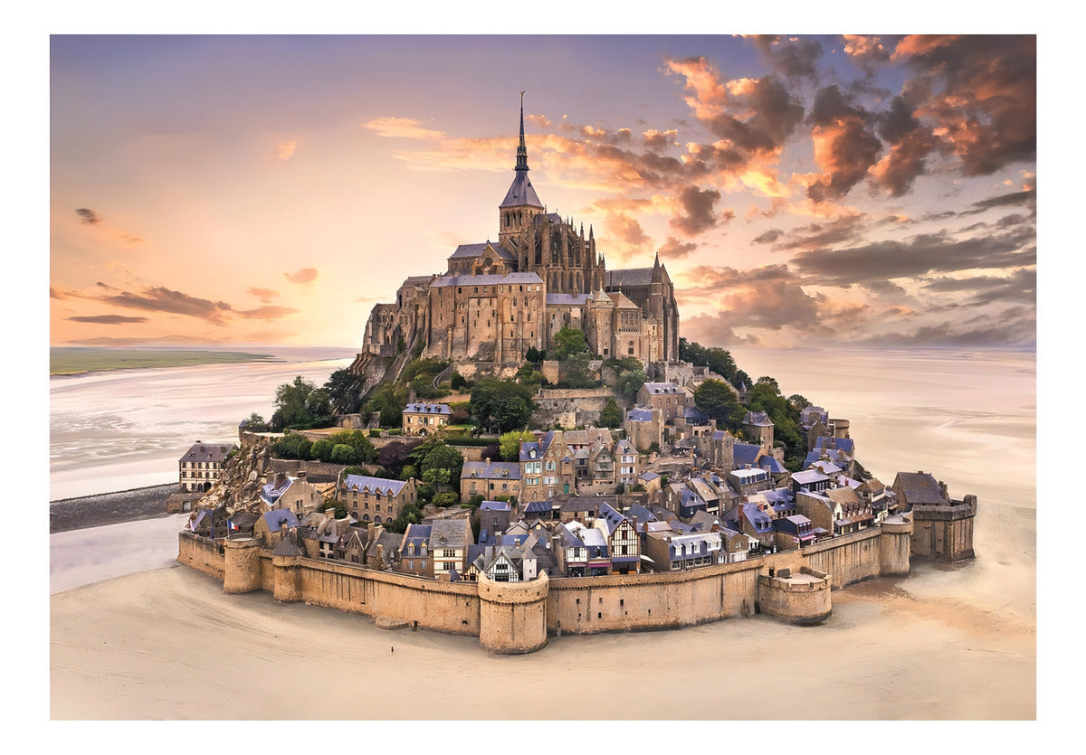 Rompecabezas 1500 Piezas Mont-saint-michel Clementoni Adulto