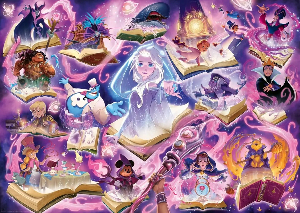 Disney Lorcana Glimmers Of The Realm Pluzzle 1000pzs Amatist