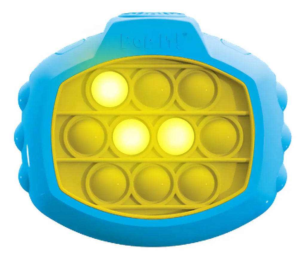 Pop It Pro Luz Patrón Estallido Juego Azul Amarillo