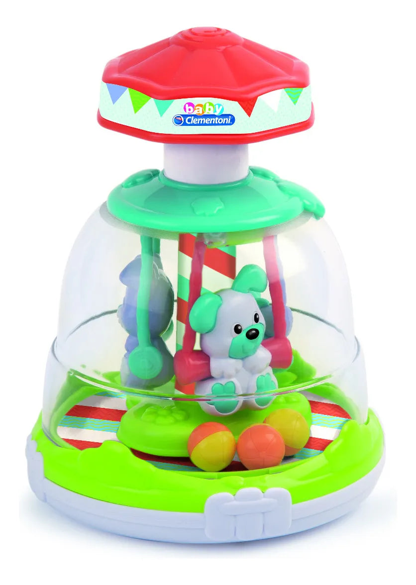Juguete parque divertido animales giratorio baby Baby Clementoni