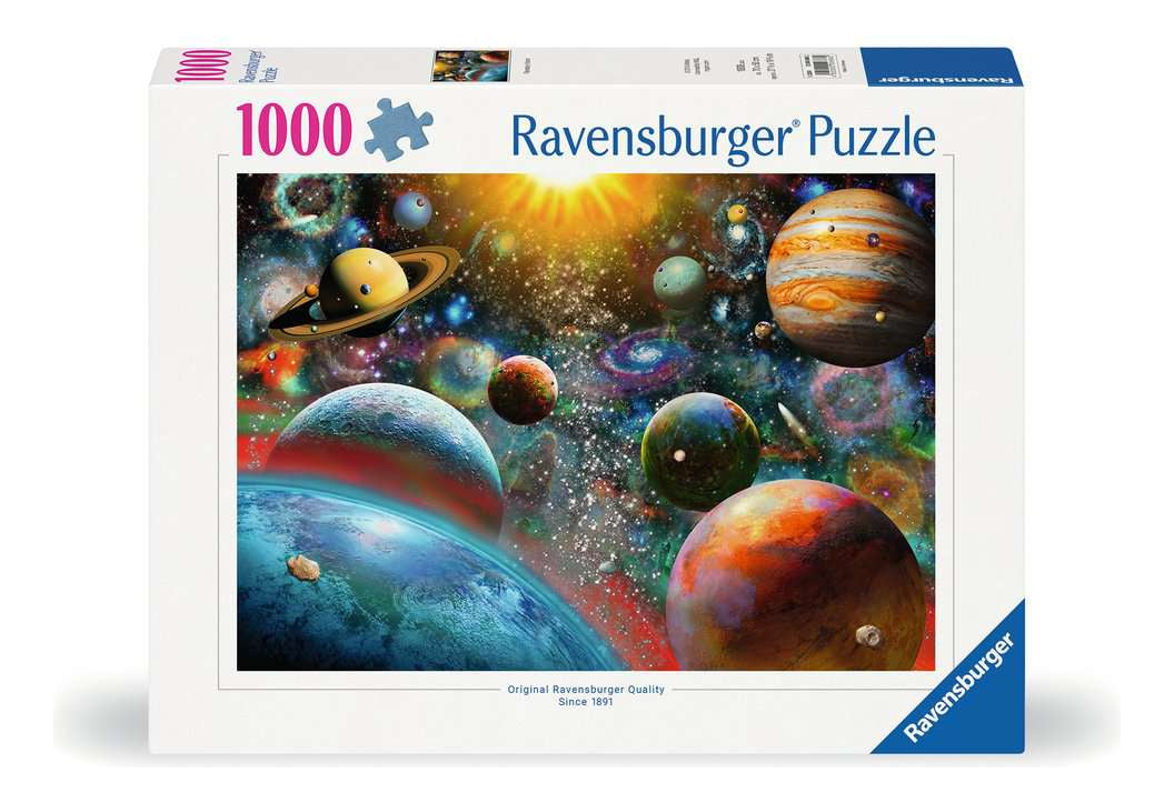 Rompecabezas Visión Planetaria 1000 Piezas | Ravensburger | Puzzle Premium Con Corte Preciso, Acabado Antirreflejante Y Vista Espacial Única