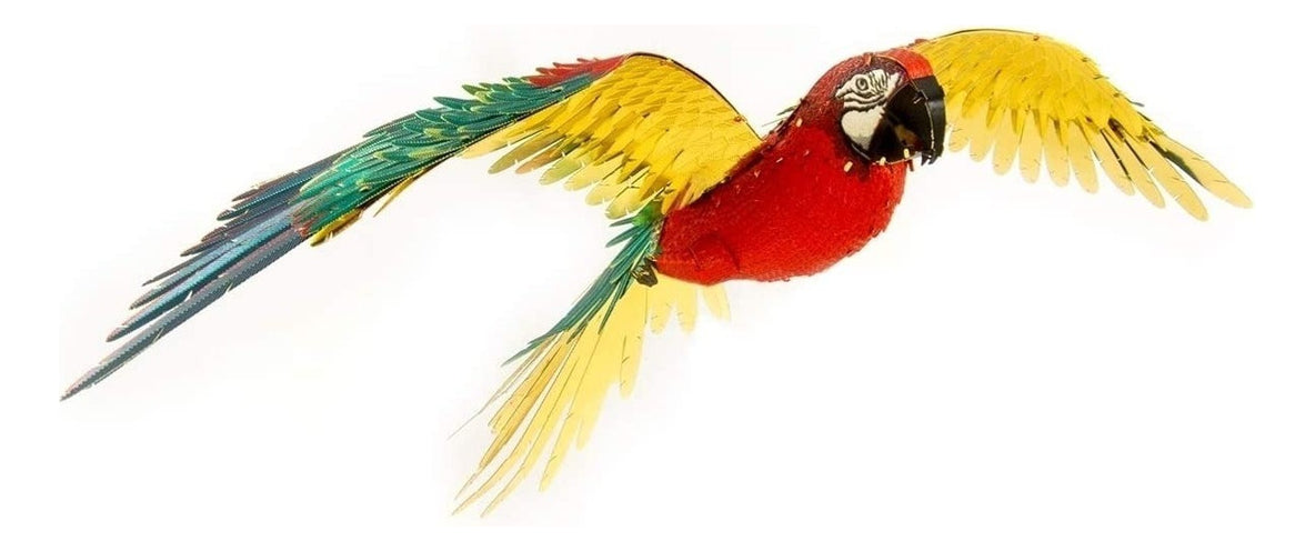 Guacamayo Jubileo Fascinations Rompecabezas Metálico 3d