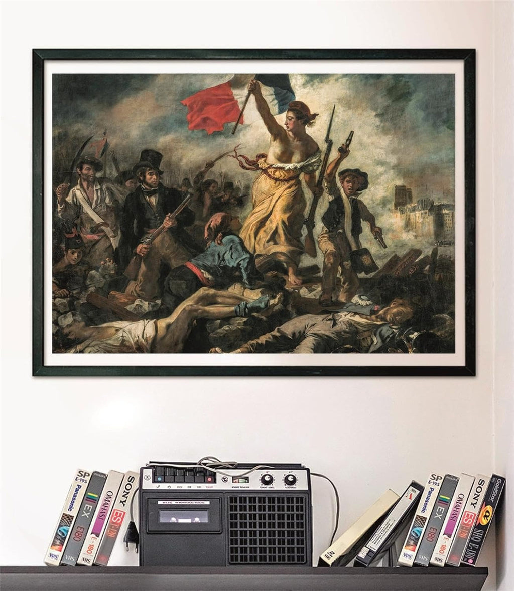 Rompecabezas 1000 Piezas Arte La Libertad Delacroix Clemento