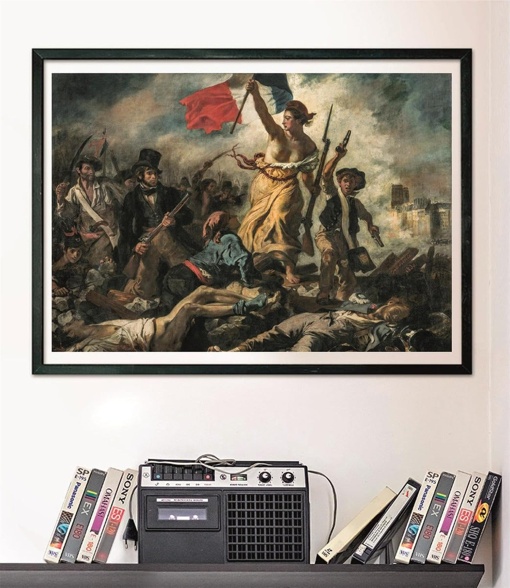 Rompecabezas 1000 Piezas Arte La Libertad Delacroix Clemento