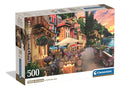 Rompecabezas Clementoni Monte Rosa Lago Como Compact 500 Pzs