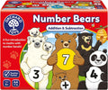 Juego De Mesa Sumas Y Restas Number Bears Orchard Toys