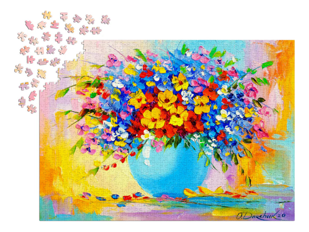 Rompecabezas Ramo De Flores 1000 Piezas Enjoy Puzzle