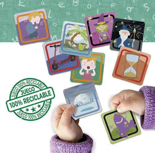 Juego De Cartas Infantil Educa 18694 Aprender Horas Y Crea Historias