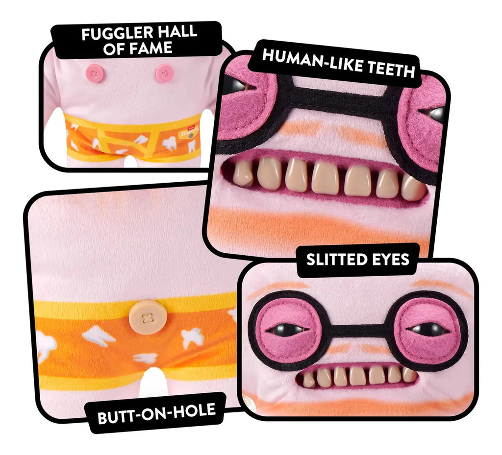 Peluche Gunky Goober Peluchón Raro Fuggler Fuggstars