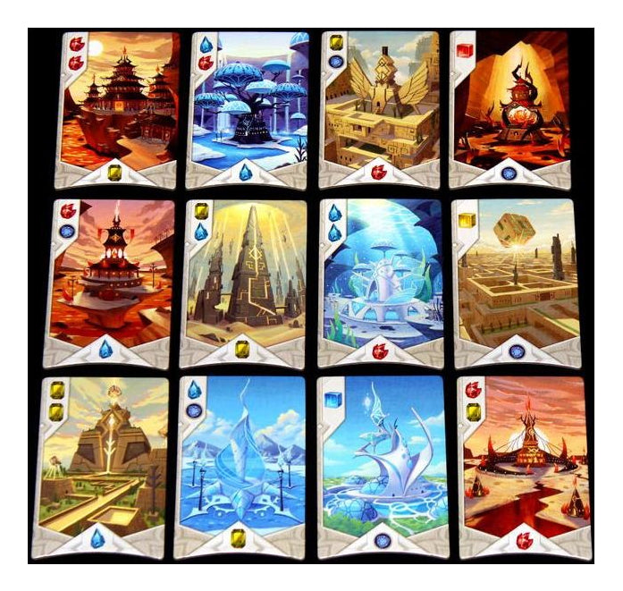 Desafio De Los Templos Juego De Mesa Tcg Factory
