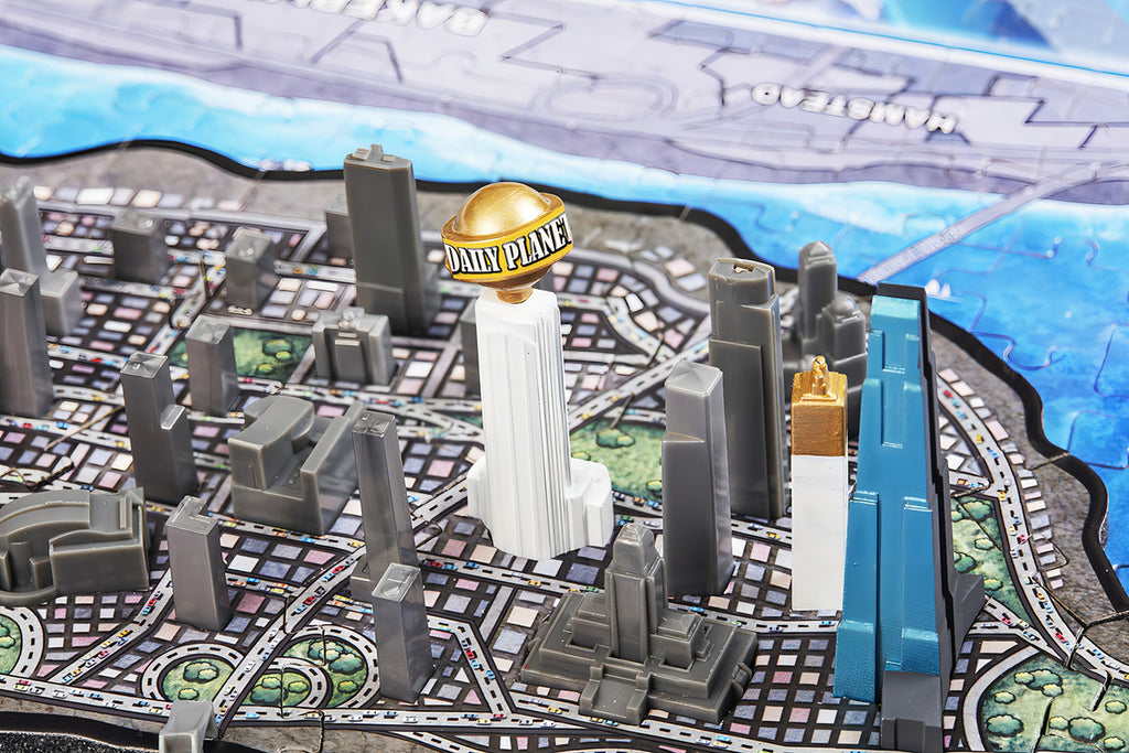 4d Cityscape, Rompecabezas Superman Mini Metropolis, 833 Piezas
