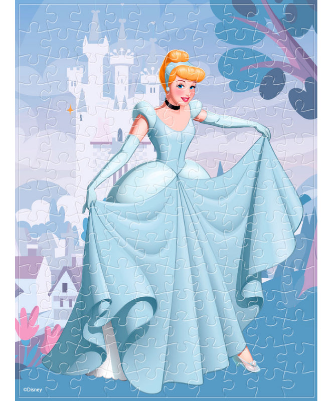 Rompecabezas Cenicienta 150 Piezas Plástico Miniatura Con Caballete Disney