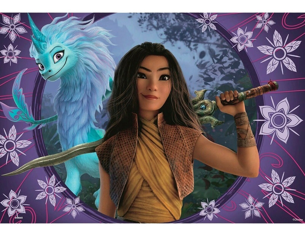 5097 Raya Dragón Disney 2 Rompecabezas Ravensburger 24 Pieza