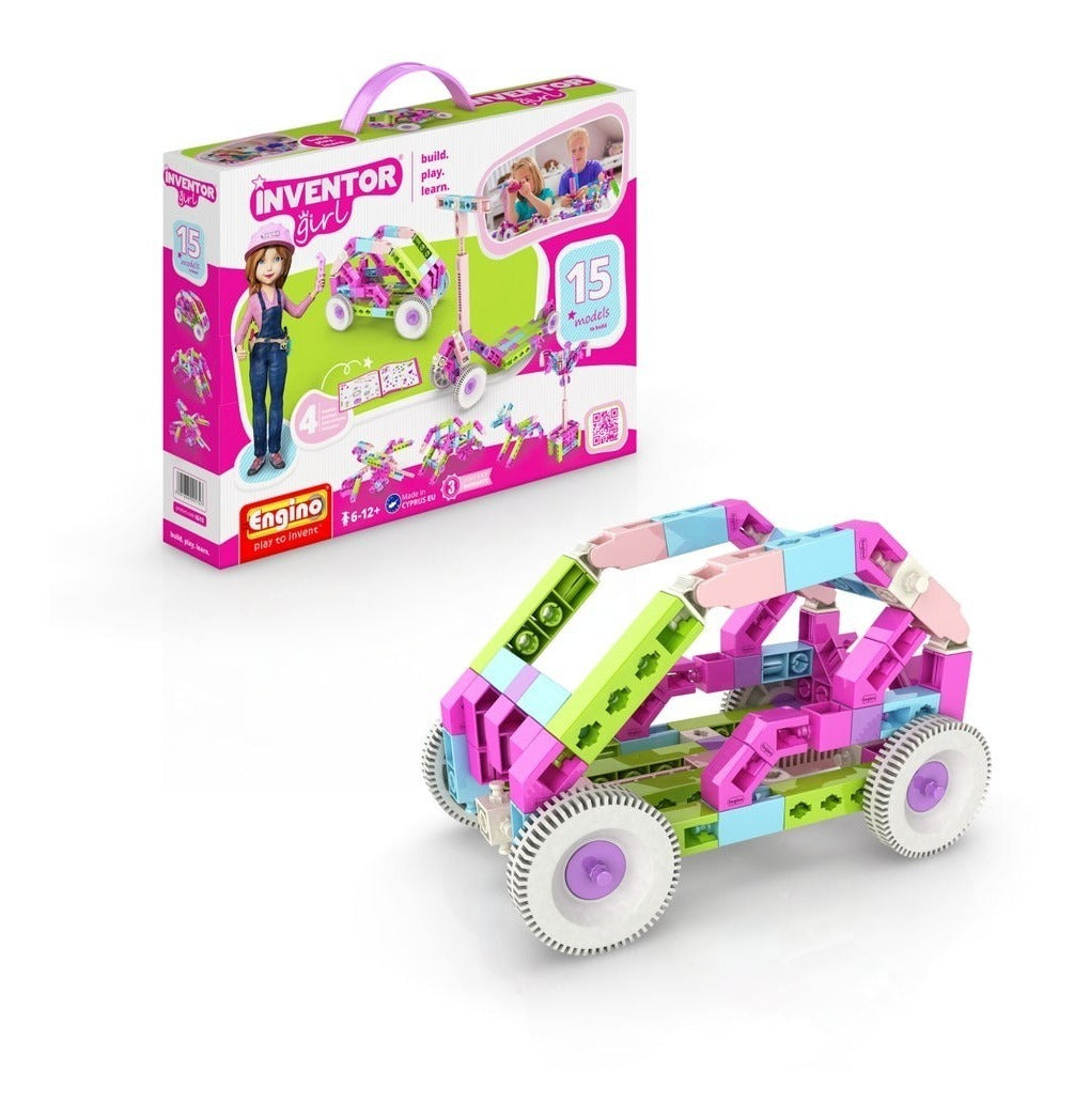 Engino Inventor Girl 15 Modelos Para Construir Juegos Niña