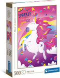 35100 Unicornio Rompecabezas Clementoni 500 Piezas