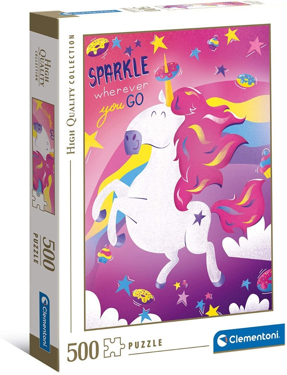 35100 Unicornio Rompecabezas Clementoni 500 Piezas