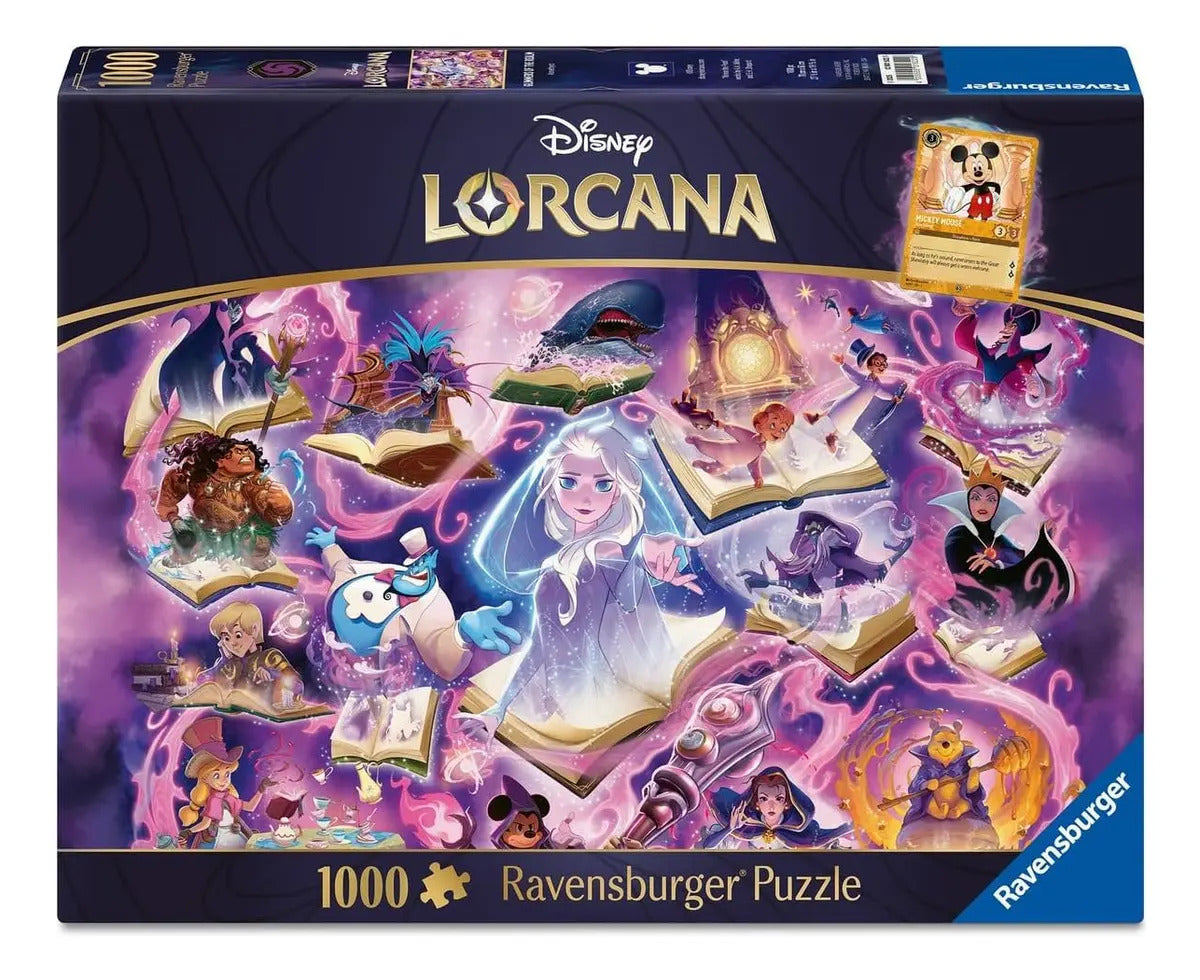 Disney Lorcana Glimmers Of The Realm Pluzzle 1000pzs Amatist