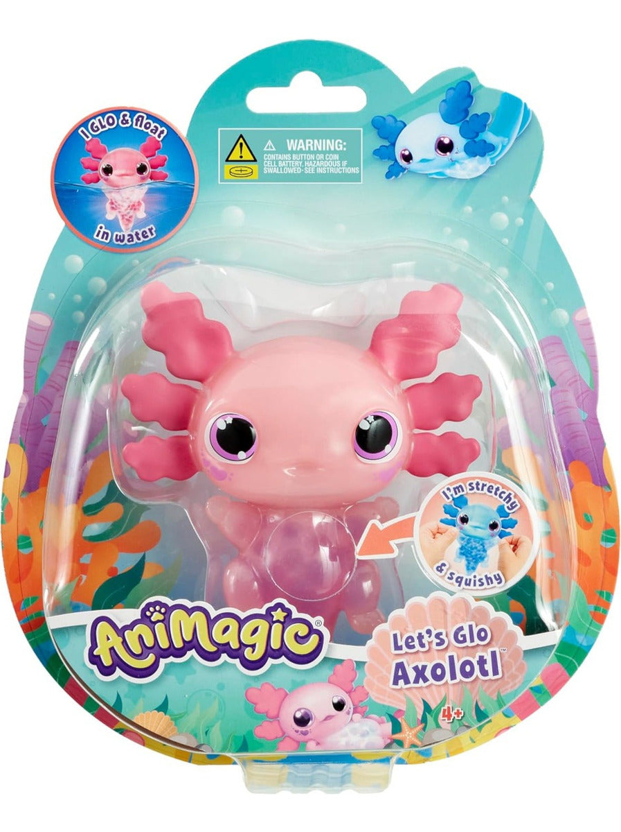 Goliath Animagic Let's Glo Axolotl Rosa