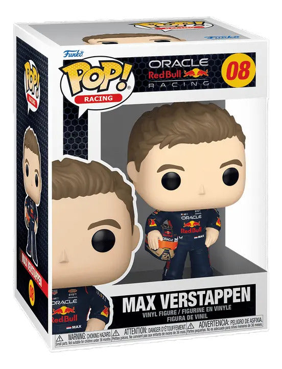 Funko Pop! Oracle Red Bull Racing Max Verstappen Con Casco
