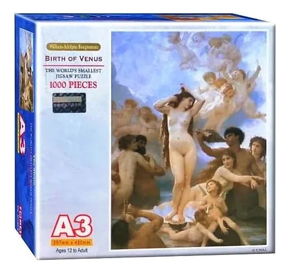 Nacimiento Venus Bouguereau Mini Rompecabezas 1000 Pza Tomax