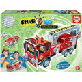 Educa - Puzzle 3D Studio 3D Camión de Bomberos, Puzzle para Niños (Rompecabezas para el Desarrollo, la Agilidad y la diversión de niños y niñas (19186)