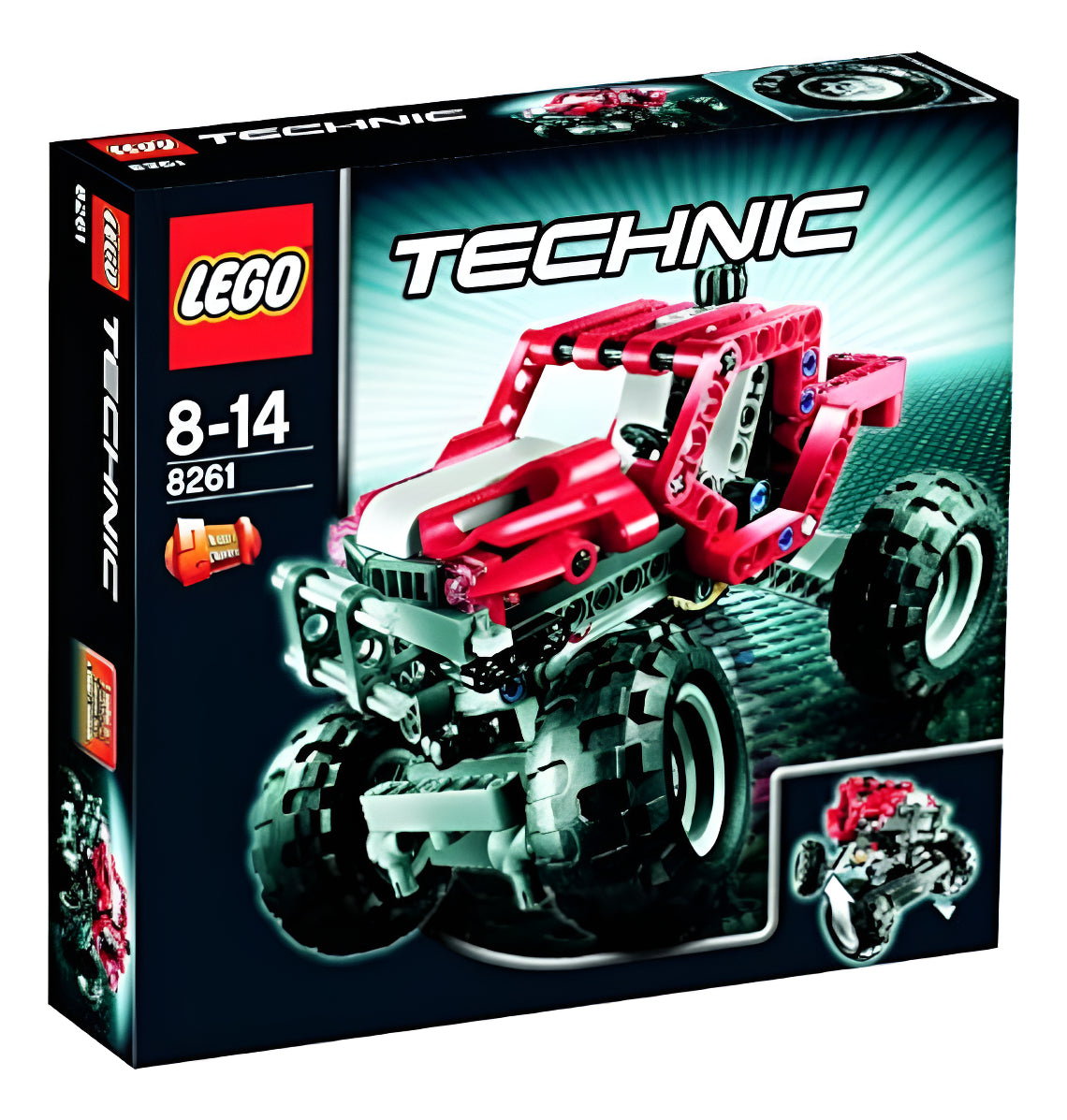 8261 Lego Technic Rally Truck Y Camión 2 En 1