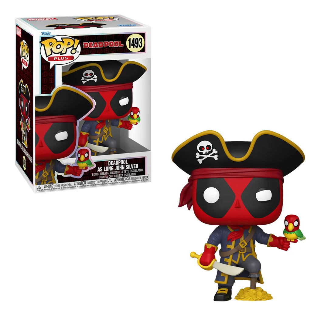 Deadpool Con Loro Funko Pop Isla De El Tesoro Deadpool Cf