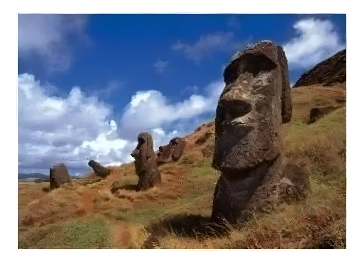 Chile Isla De Pascua Mini Rompecabezas 500 Piezas Tomax