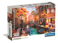 Rompecabezas Clementoni Atardecer En Venecia Compact 500 Pzs