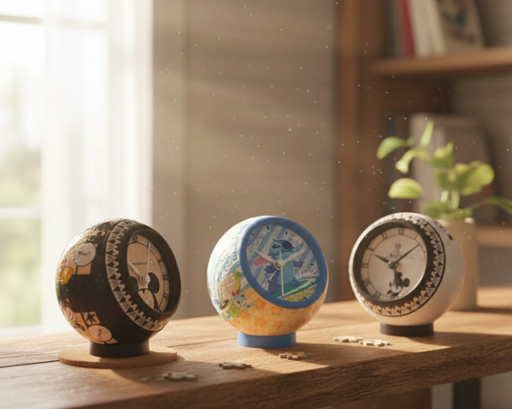Reloj Rompecabezas Mickey Mouse 145 Pz De Plastico