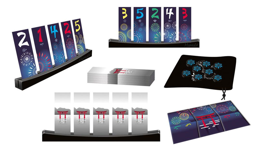 Hanabi Juego De Mesa Cooperativo Lógica Cartas De Asmodee