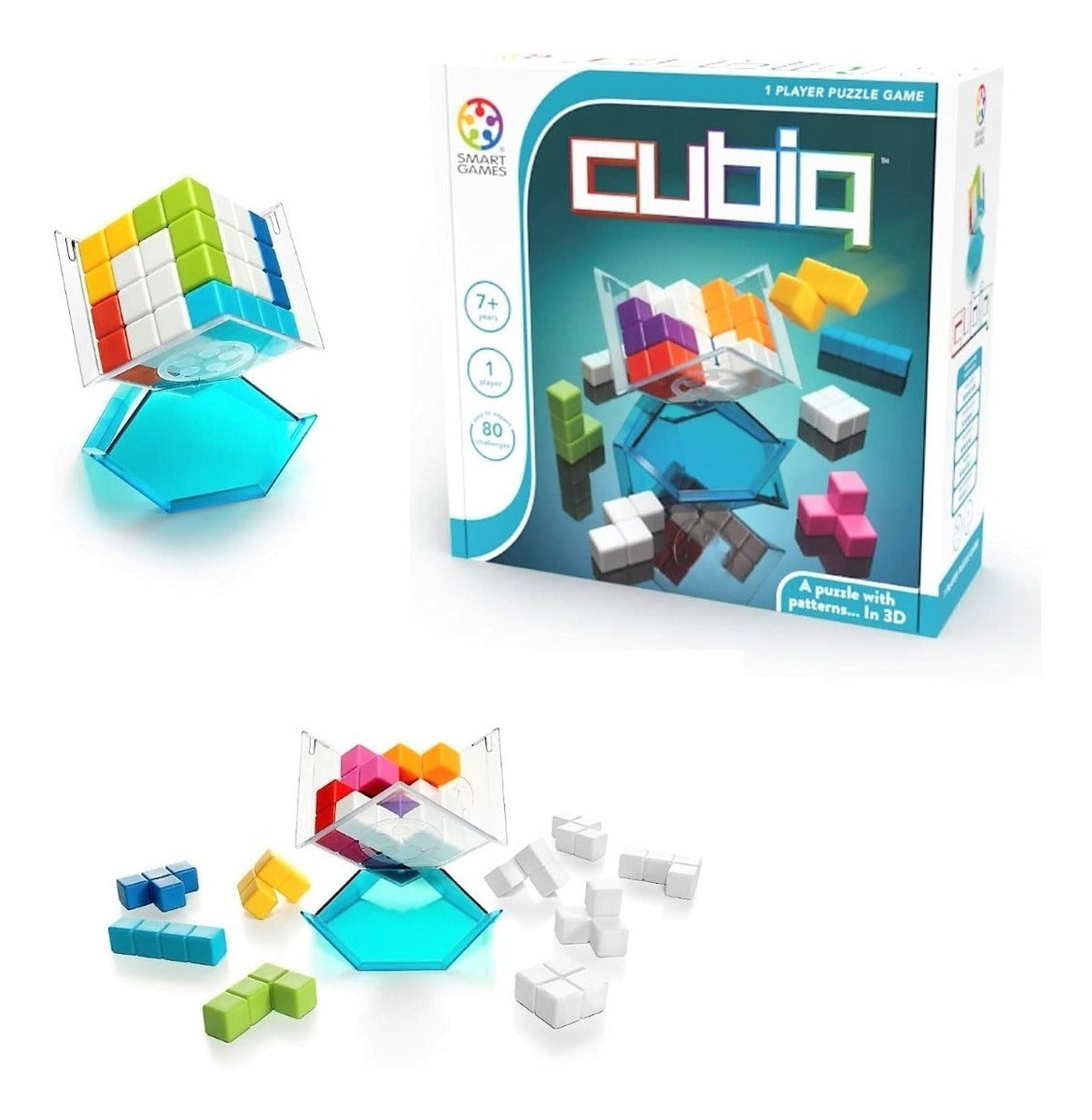 Smart Games Cubiq Juego De Lógica Multinivel