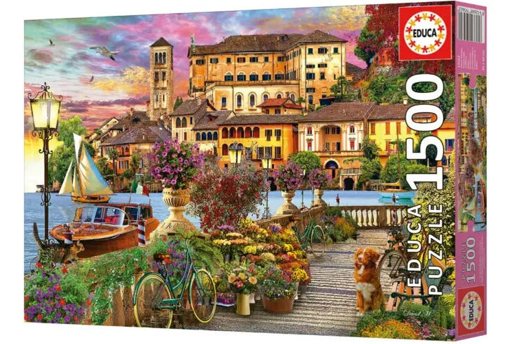 Puzzle Rompecabezas X1500 Piezas Paseo Italiano Educa Tun