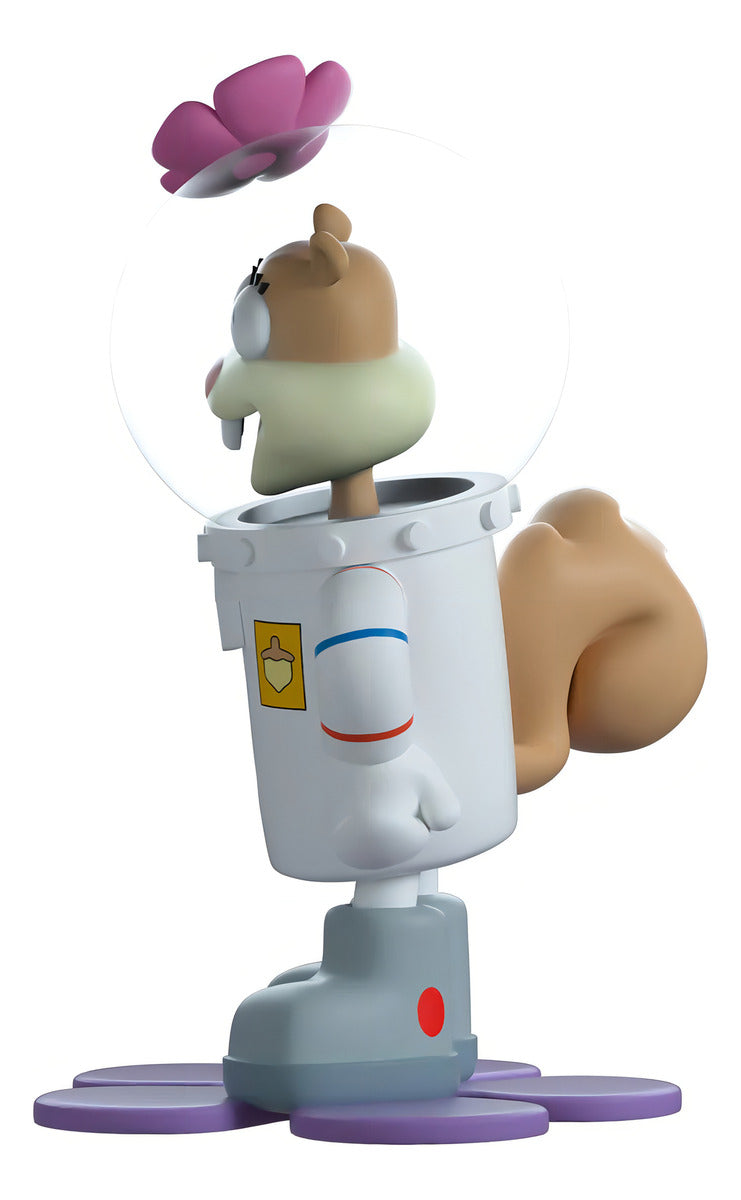 Figura De Colección Arenita Mejillas 17 Youtooz Bob Esponja 4.7 Pulgadas Vinilo