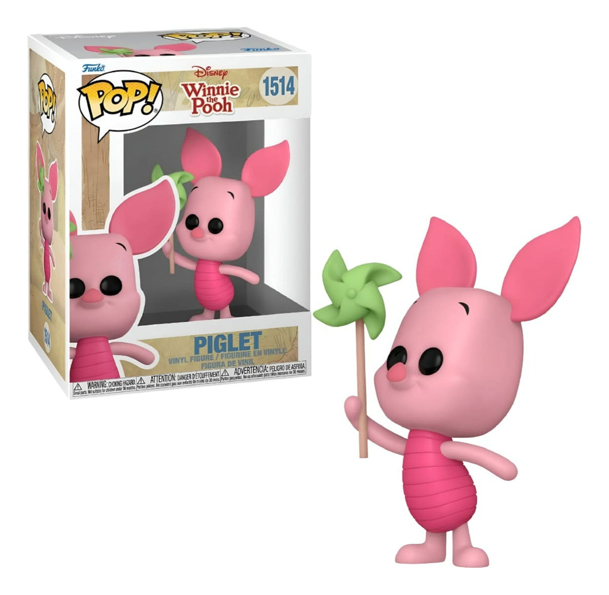 Funko Pop! Winnie The Pooh - Puerquito Con Reguilete