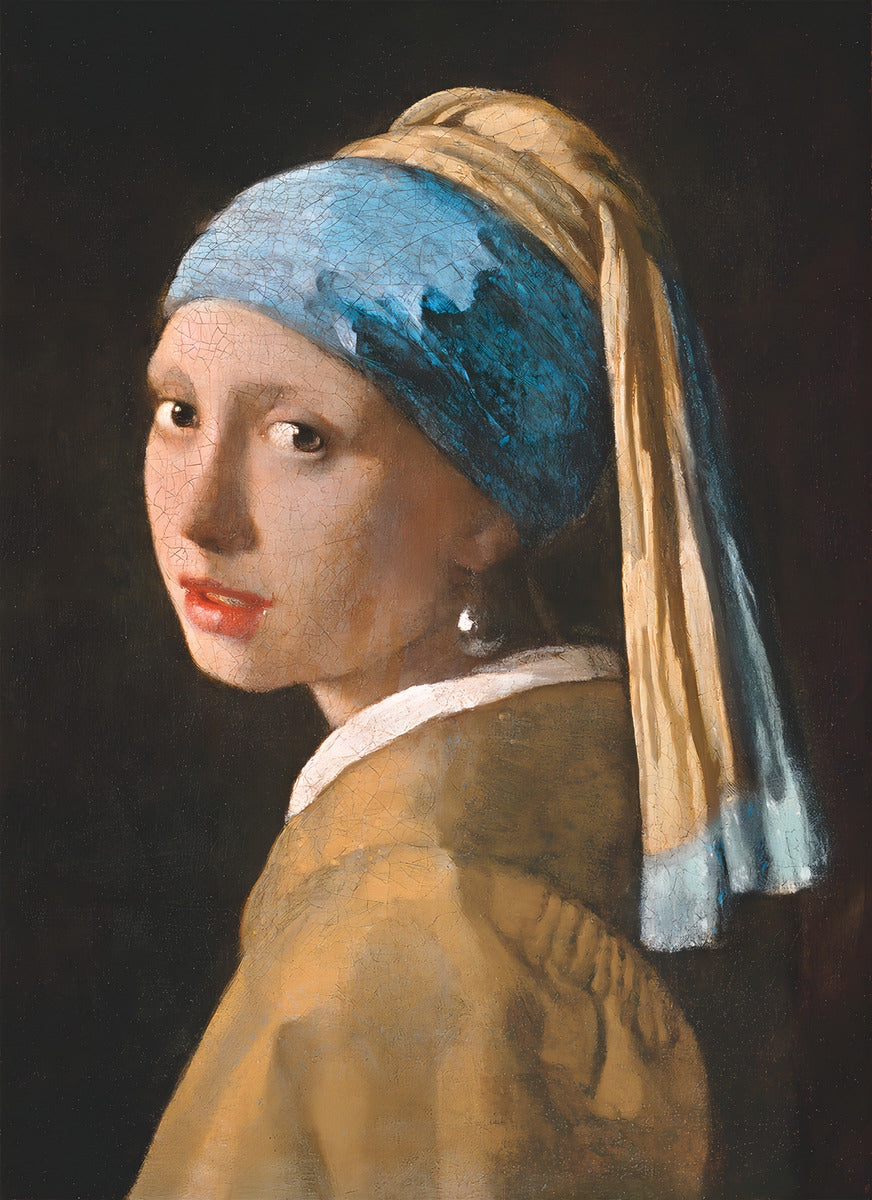 Rompecabezas Joven Con Arete De Perla Vermeer 1000 Pz Clementoni
