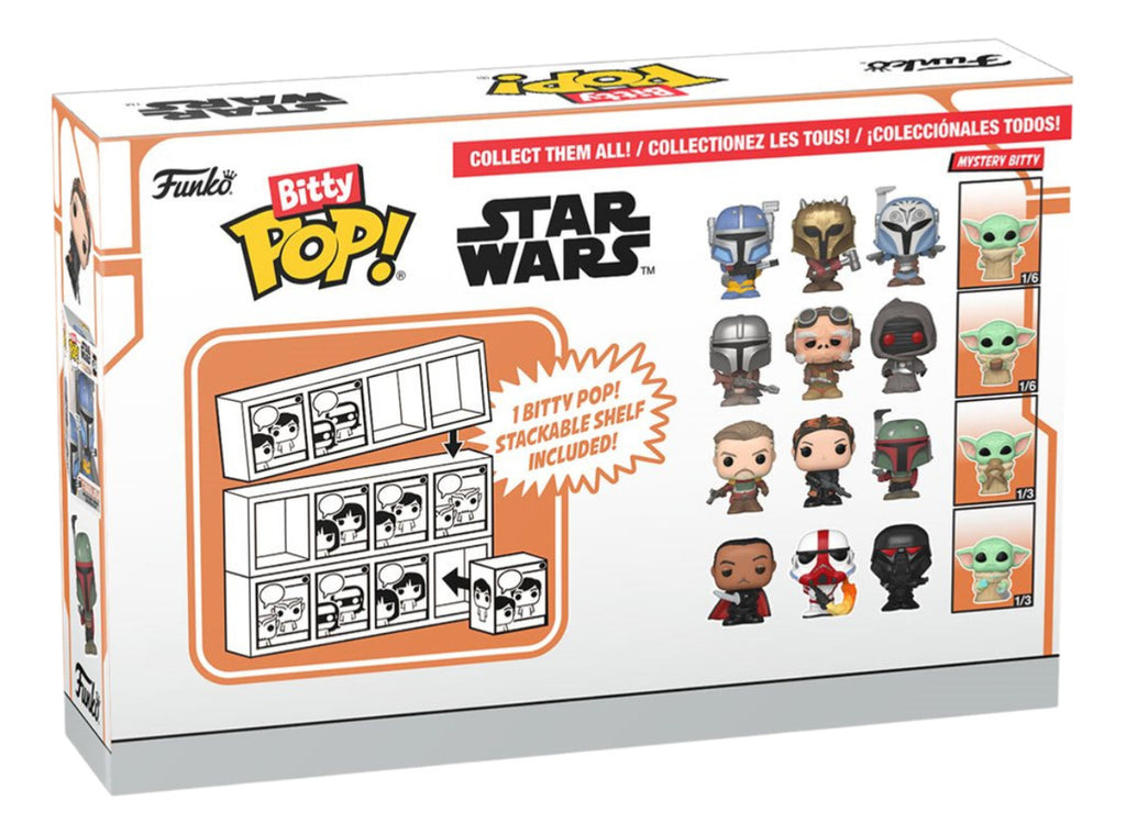 Funko Bitty Pop! The Mandalorian - Mandaloriano 4 Pack