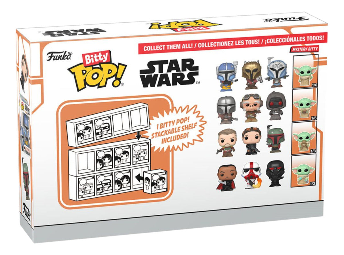 Funko Bitty Pop! The Mandalorian - Mandaloriano 4 Pack