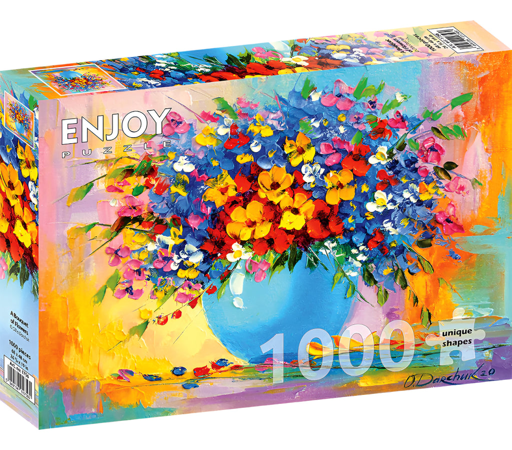 Rompecabezas Ramo De Flores 1000 Piezas Enjoy Puzzle