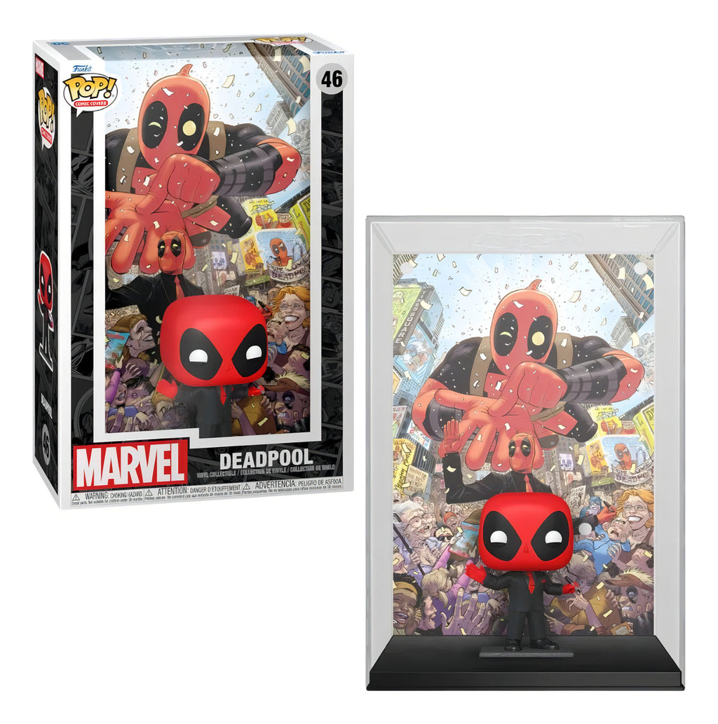 Funko Pop! Comic Cover - Deadpool 2015 In Black Suit #46