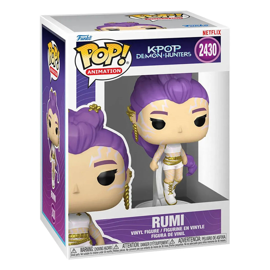 Funko Pop Animation: K-Pop Demon Hunters - Rumi atuendo blanco