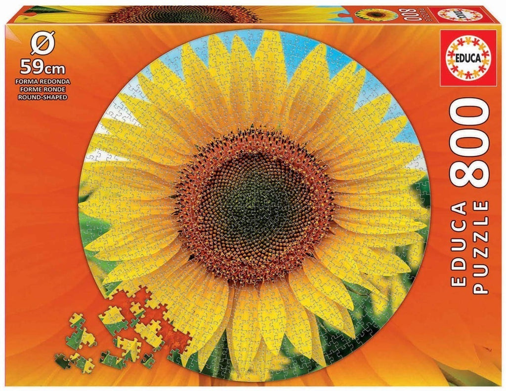 19034 Girasol Rompecabezas Circular 800 Piezas Educa