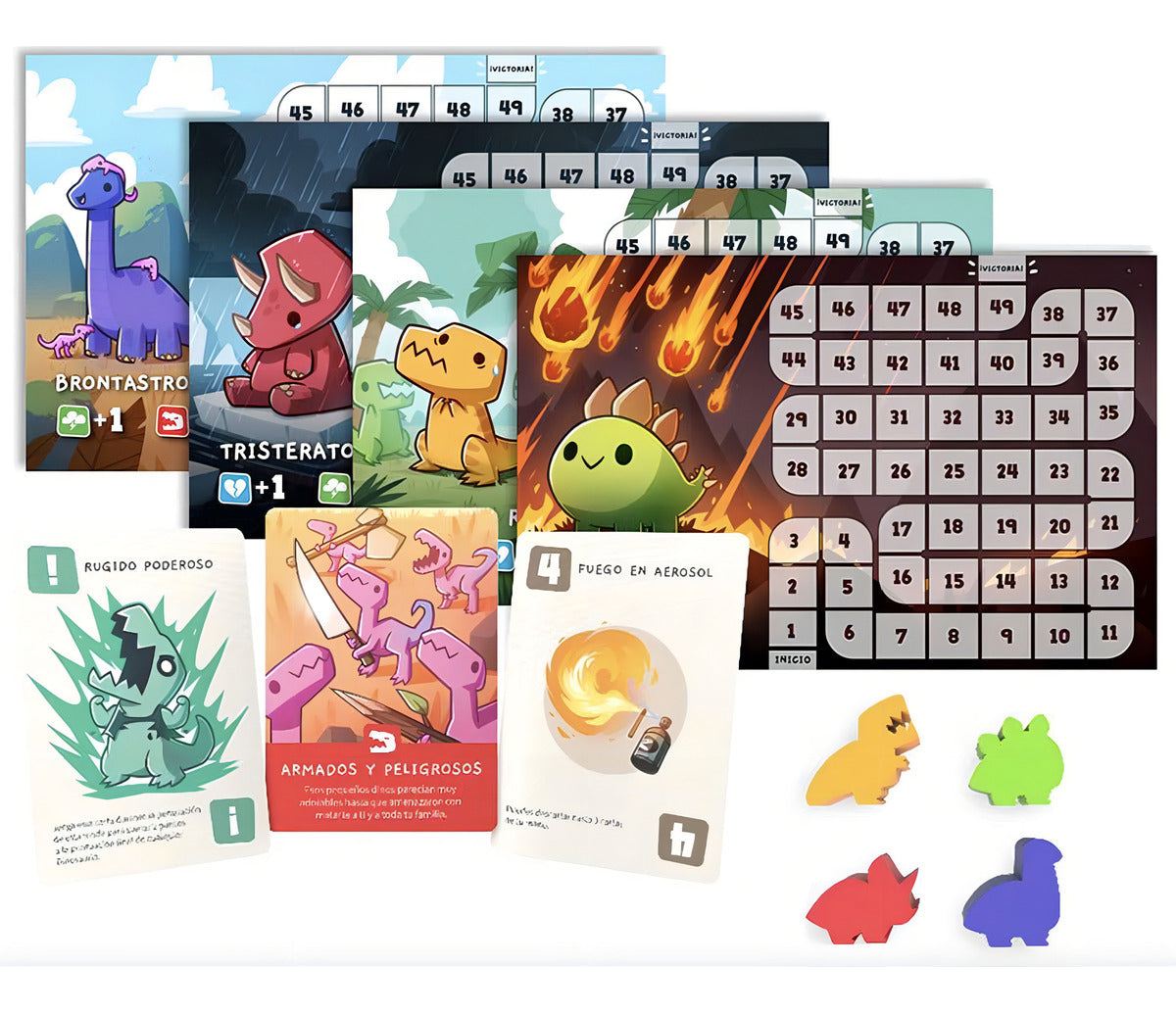 Happy Little Dinosaurs En Español Asmodee