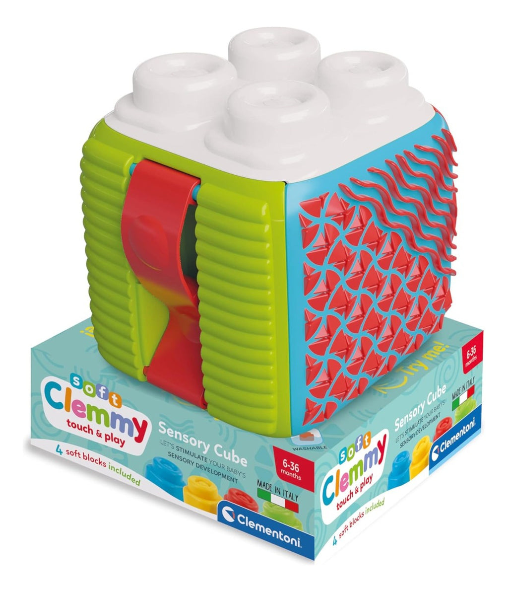 Juguete Cubo De Actividades Sensorial Baby Clemmy